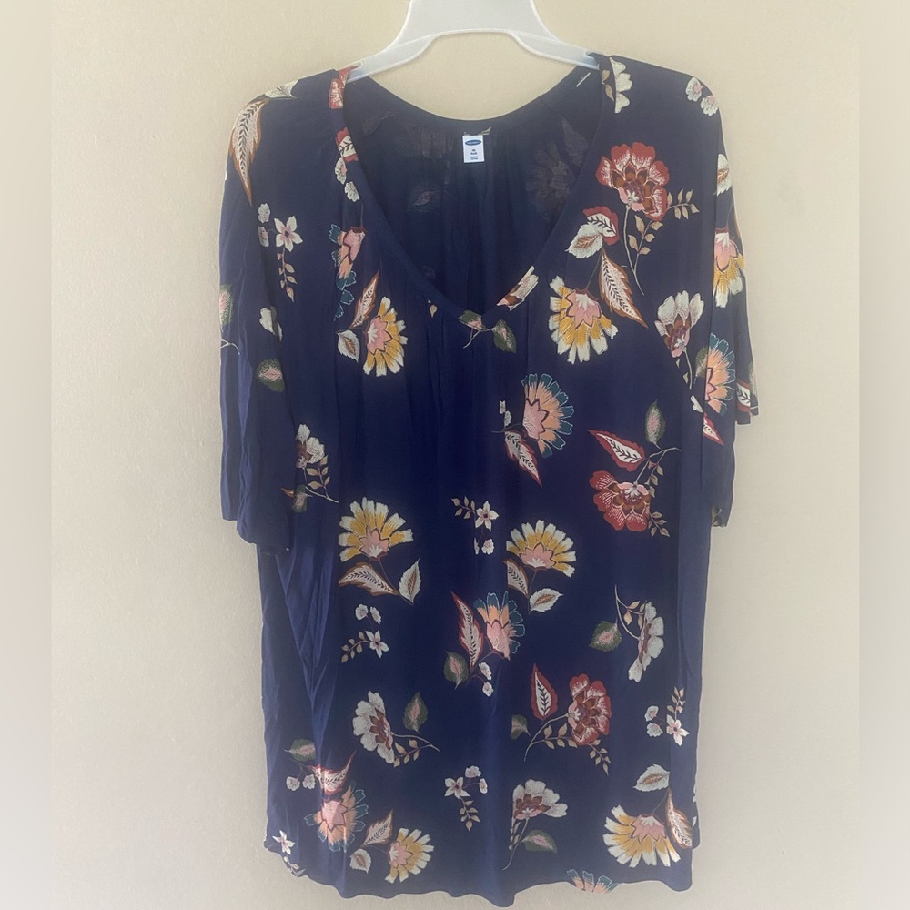 Blue tunic, OLD NAVY.